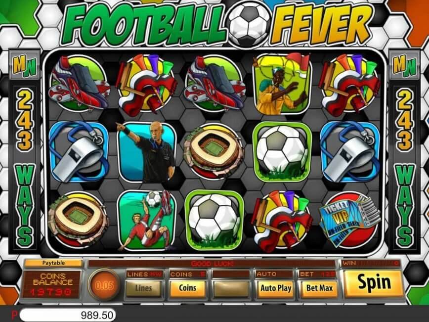 Football Fever Slot Bonus