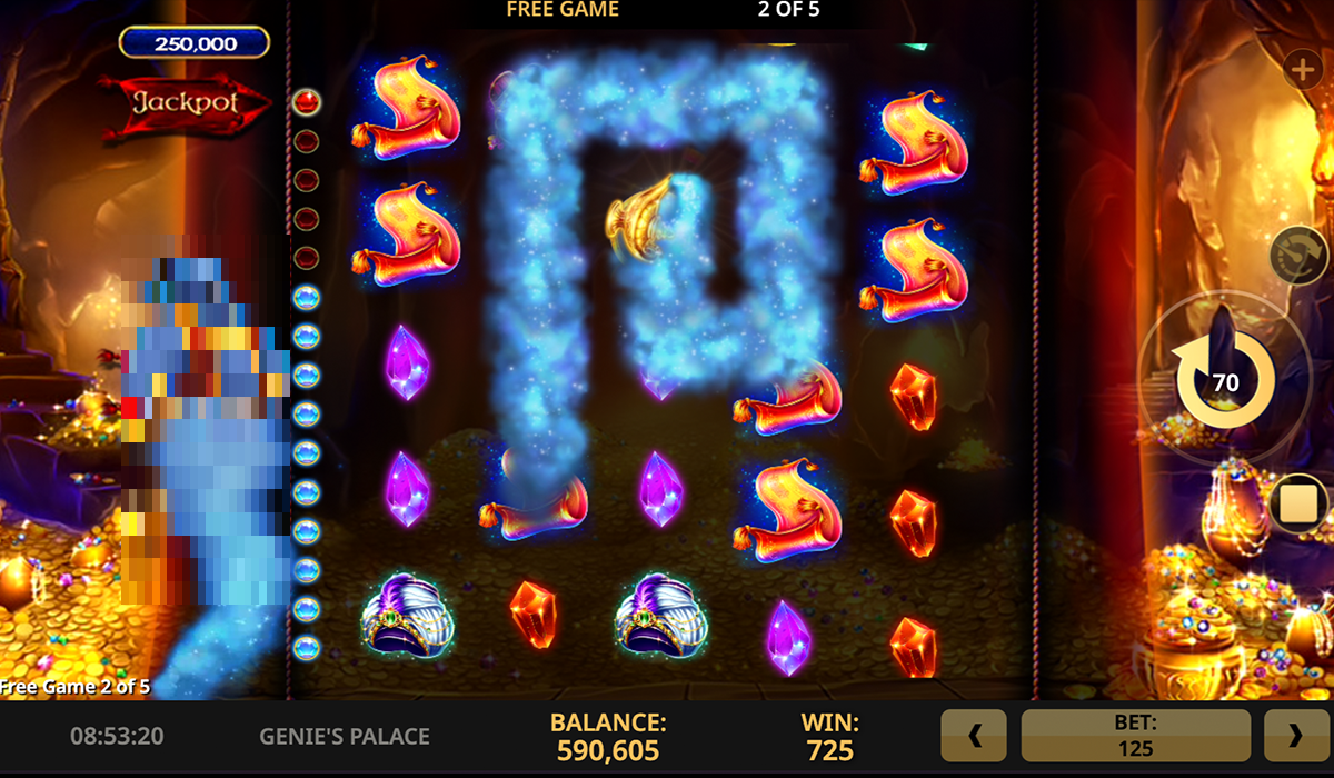 Genies Palace Slot Wins