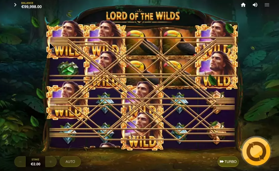 Lord of the Wilds Slot Gameplay