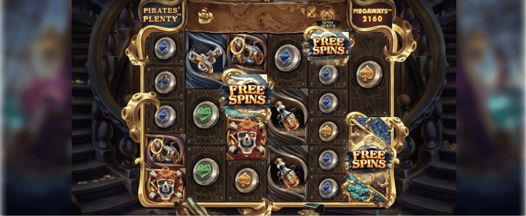 Pirates Plenty Megaways Slot Free Spins