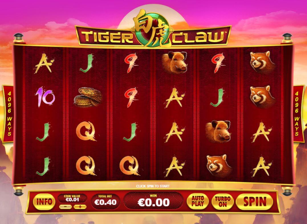 Tiger Claw Slot Gameplay