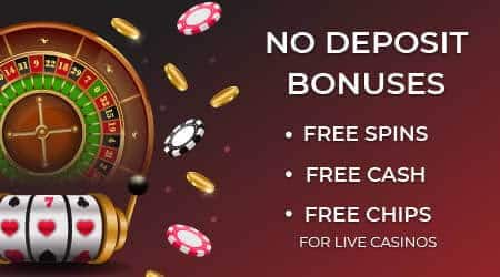 best online casinos no deposit bonuses